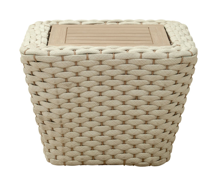 Antul Coffee Table White & Natural