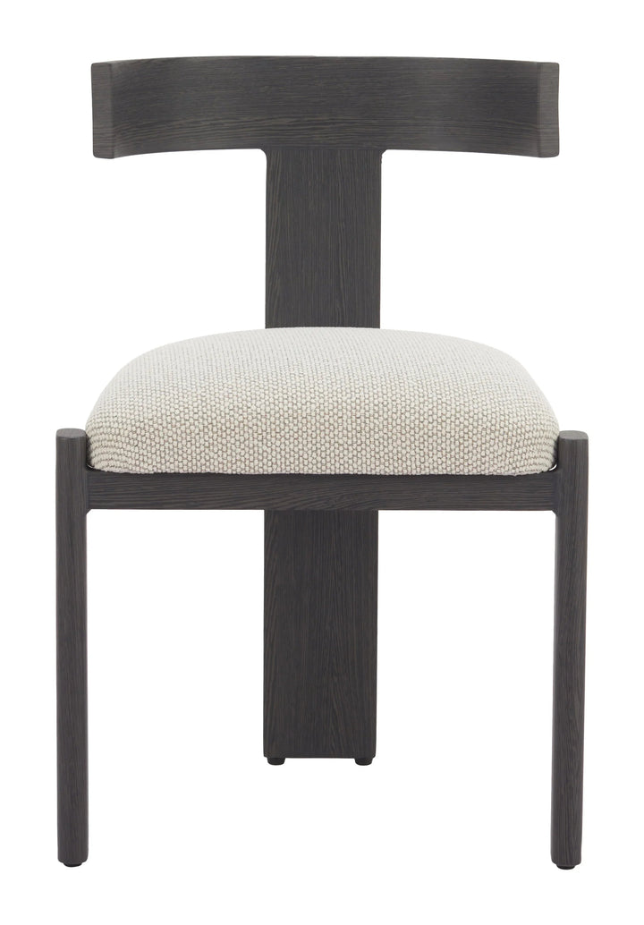 SwayLiving Tiana Dining Chair Black & Beige - Set of 2 DINING CHAIRS
