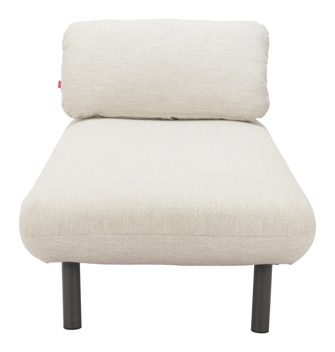SwayLiving Aperto Chaise Beige ACCENT + LOUNGE CHAIRS