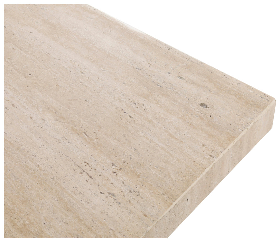 SwayLiving SwayLiving Tivoli Rectangular Travertine Console