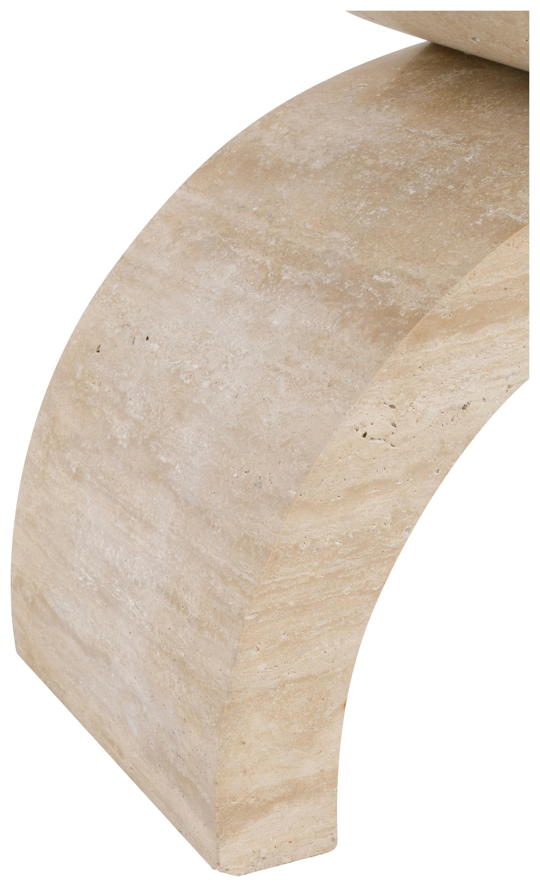 SwayLiving SwayLiving Tivoli Rectangular Travertine Console