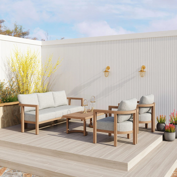 SwayLiving Leto Sofa Gray OUTDOOR SOFAS + SECTIONALS