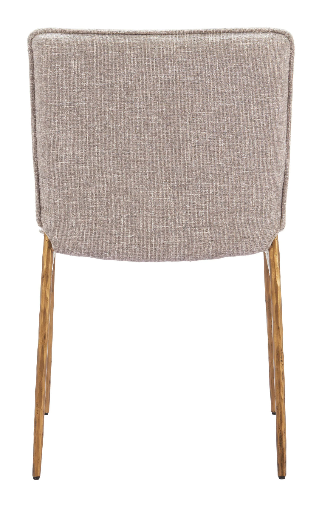 SwayLiving Nordvest Dining Chair Beige & Gold - Set of 2 DINING CHAIRS