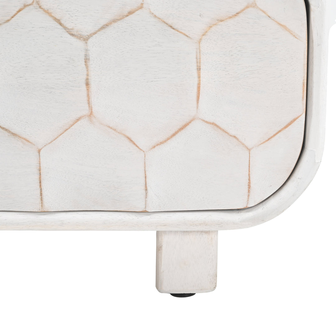 Miro Nightstand Whitewashed