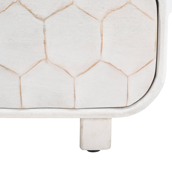 Miro Nightstand Whitewashed