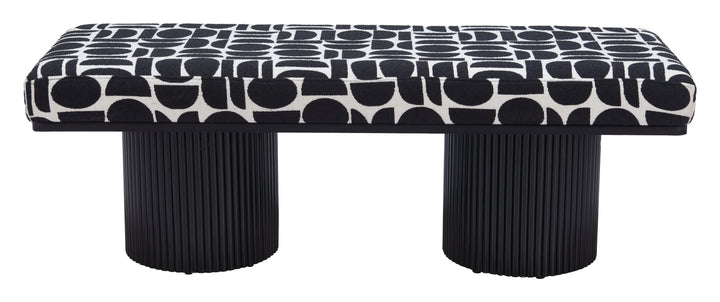SwayLiving Botoia Bench Black & White BENCHES