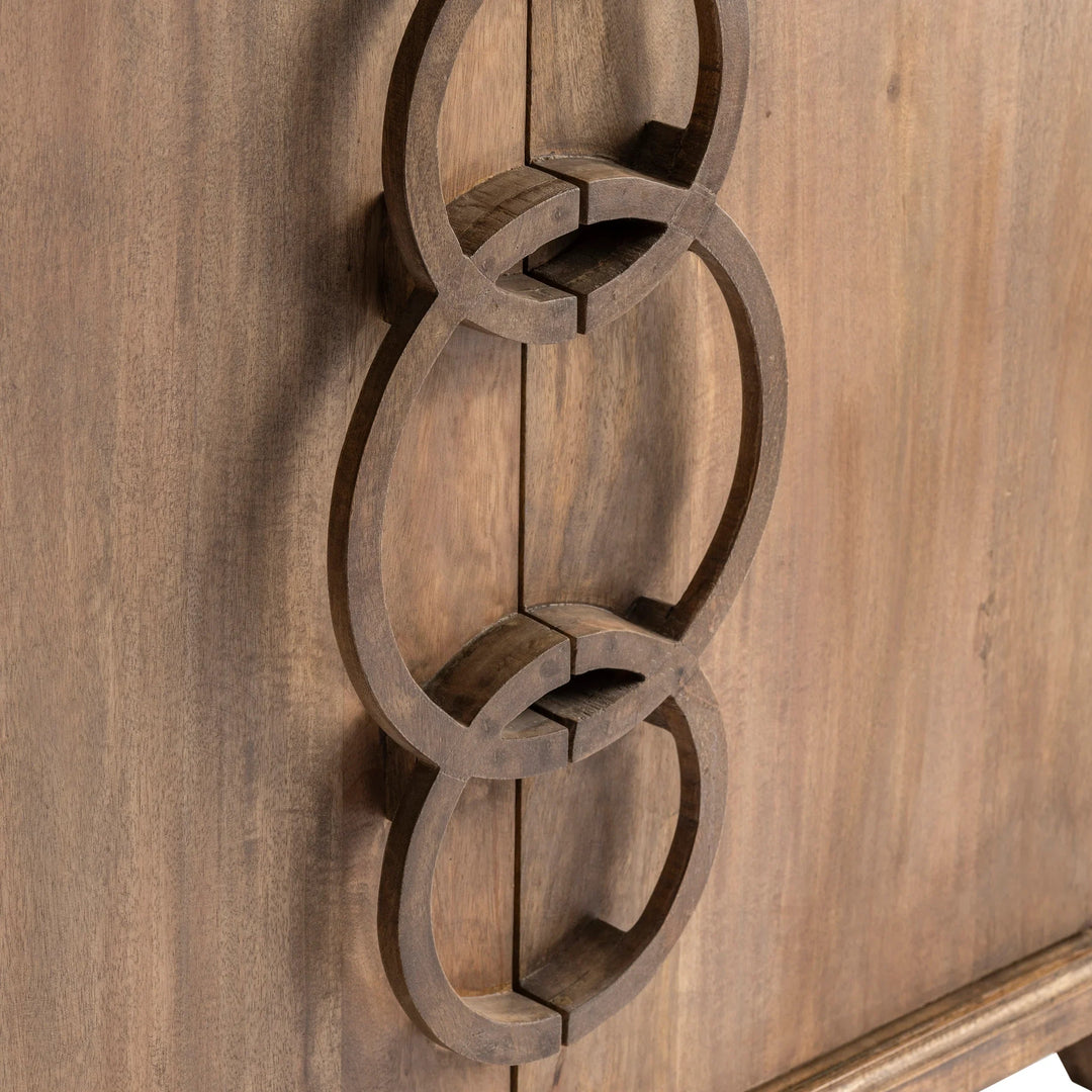 SwayLiving Bengal Manor 3 Ring Cabinet SIDEBOARDS + CABINETS
