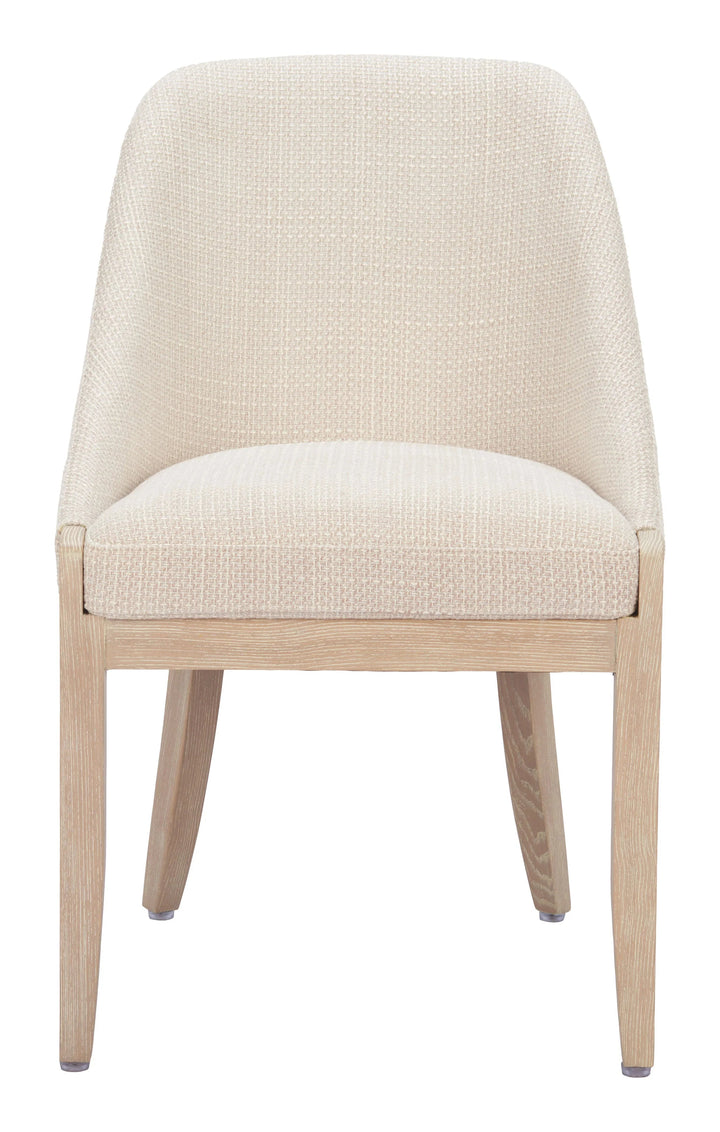SwayLiving Calmo Dining Chair Beige - Set of 2 DINING CHAIRS