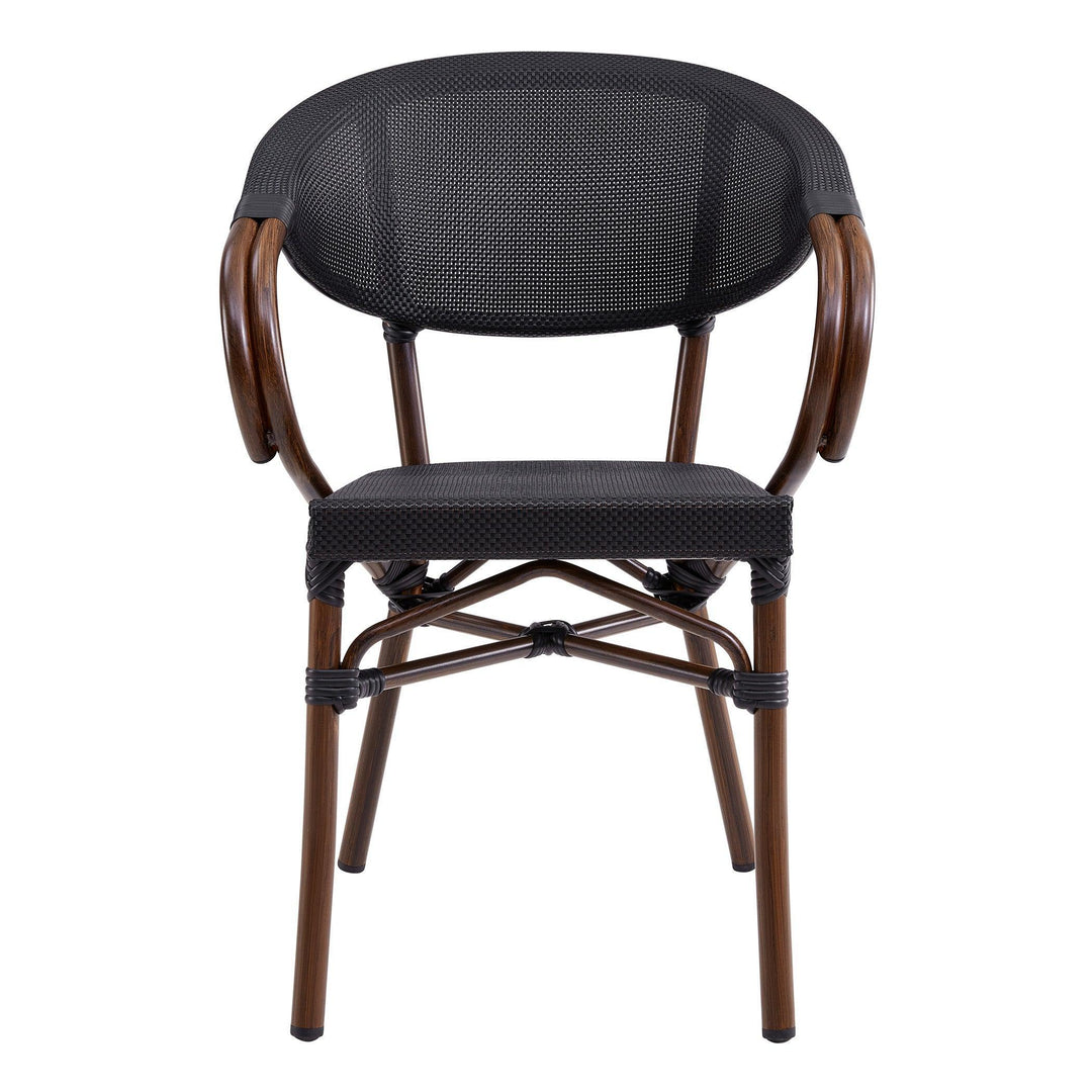 SwayLiving Jannie Stacking Armchair - Set of 2 OUTDOOR DINING CHAIRS