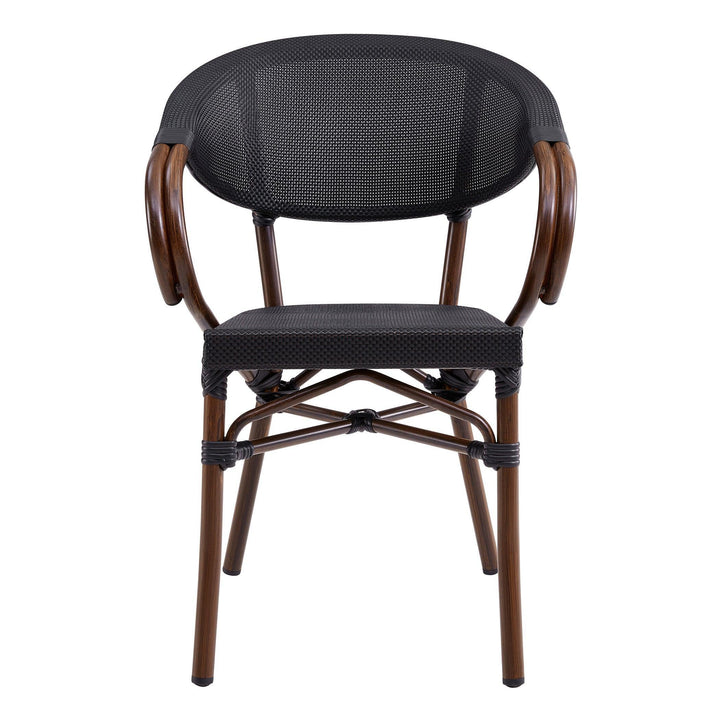 SwayLiving Jannie Stacking Armchair - Set of 2 OUTDOOR DINING CHAIRS