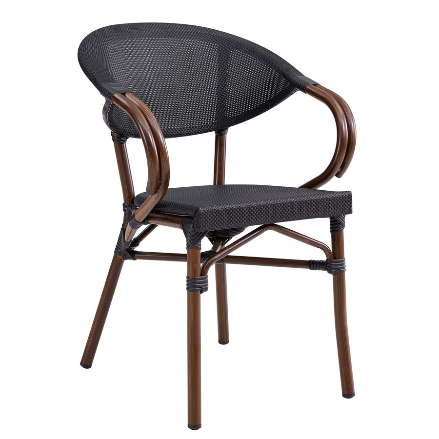 SwayLiving Jannie Stacking Armchair - Set of 2 OUTDOOR DINING CHAIRS