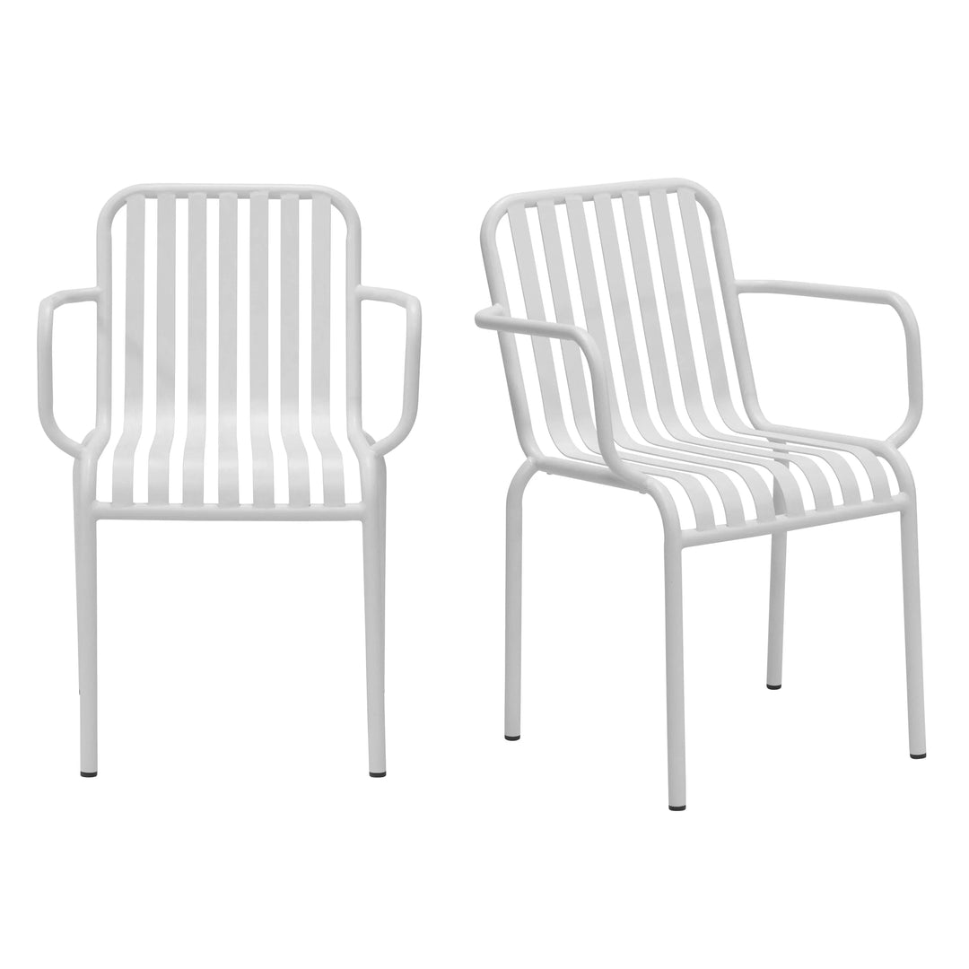 Enid Stackable Outdoor Armchair - Set of 2