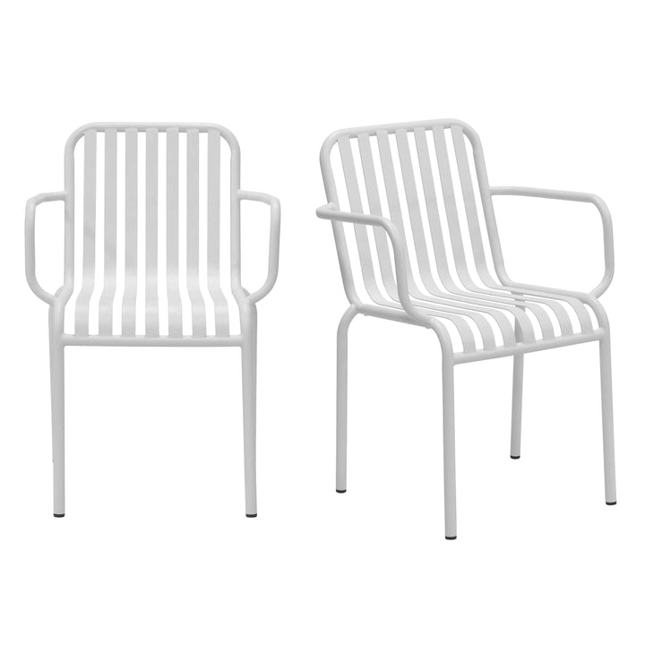 Enid Stackable Outdoor Armchair - Set of 2