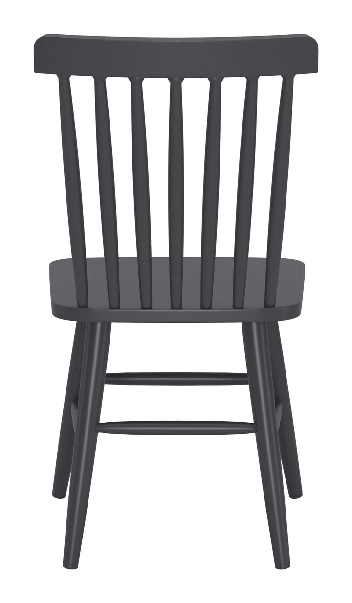 SwayLiving Zeilen Dining Chair (Set of 2) Black DINING CHAIRS