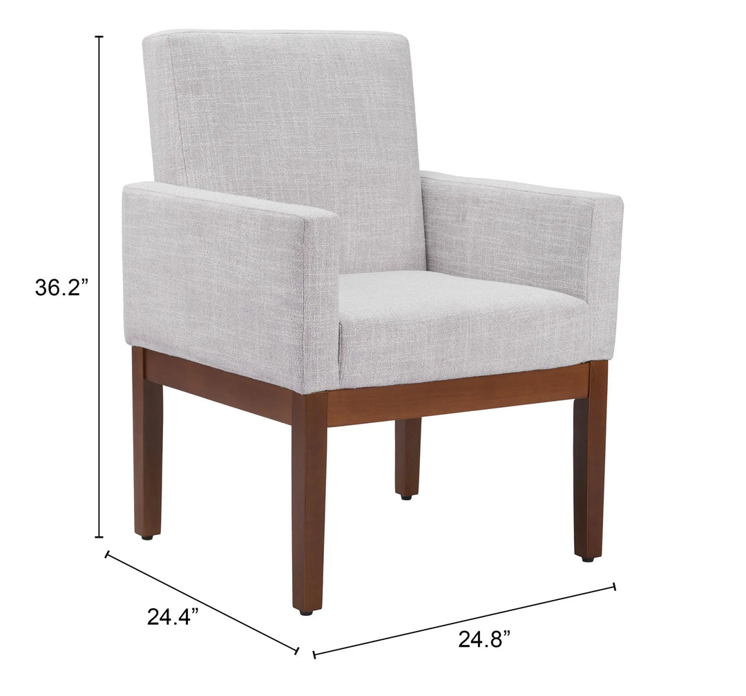SwayLiving Senzil Dining Chair Ivory - Set of 2 DINING CHAIRS