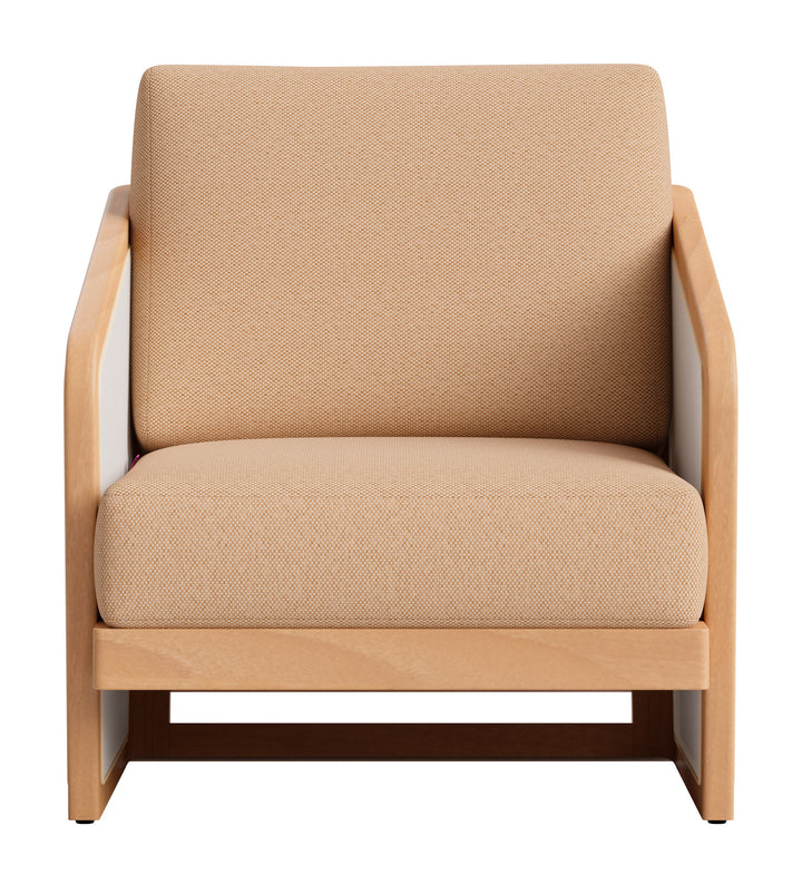Sakina Lounge Chair Brown