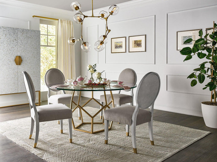 SwayLiving Love Joy Bliss Oval Side Chair - Set of 2 DINING CHAIRS