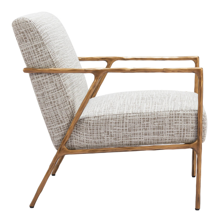 SwayLiving Norrebro Accent Chair Beige Frost ACCENT + LOUNGE CHAIRS