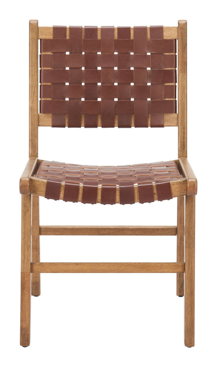 Feder Dining Chair (Set of 2) Brown