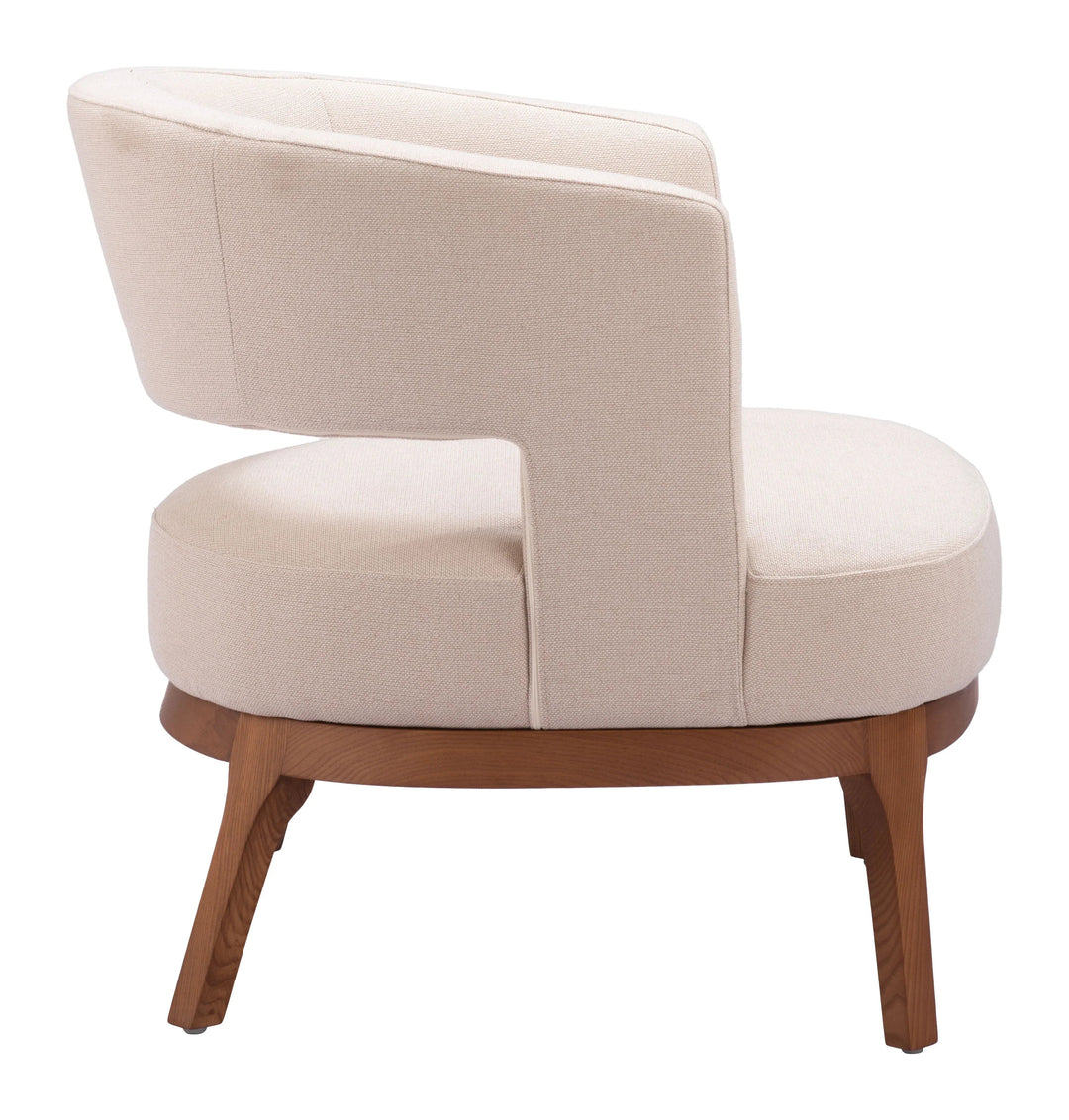 SwayLiving Penryn Accent Chair Beige ACCENT + LOUNGE CHAIRS