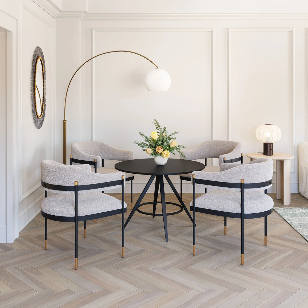 SwayLiving Dinos Dining Table Black DINING TABLES