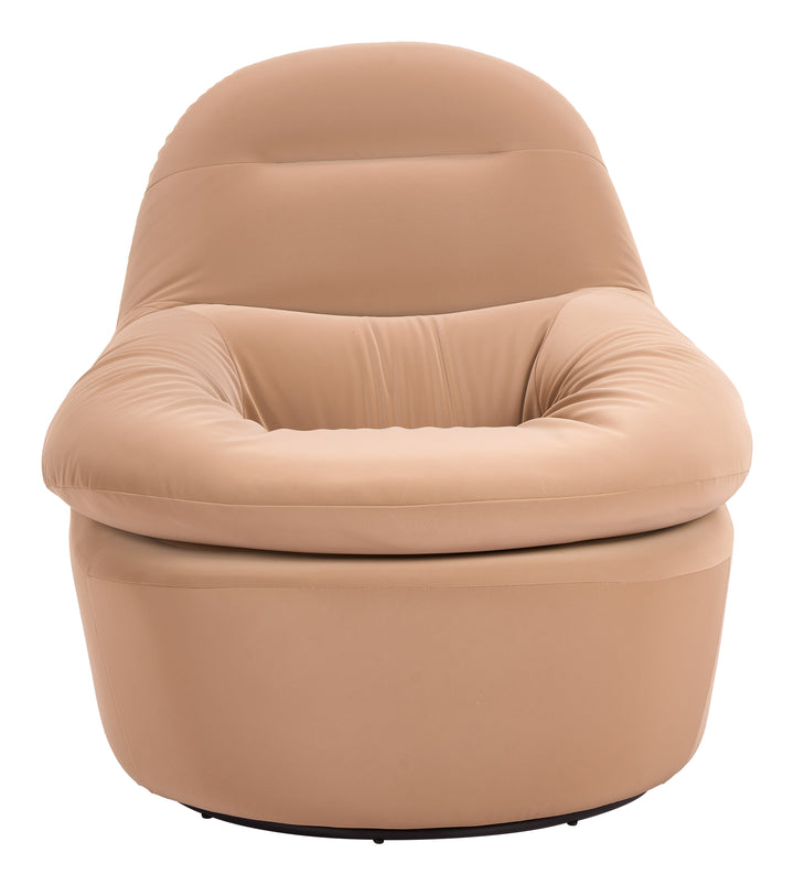 Reva Swivel Chair Tan