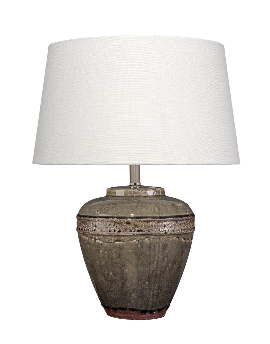 SwayLiving Avondale Ceramic Table Lamp with Linen Shade TABLE LAMPS