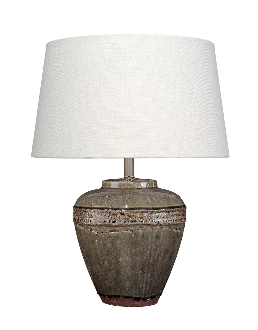 SwayLiving Avondale Ceramic Table Lamp with Linen Shade TABLE LAMPS