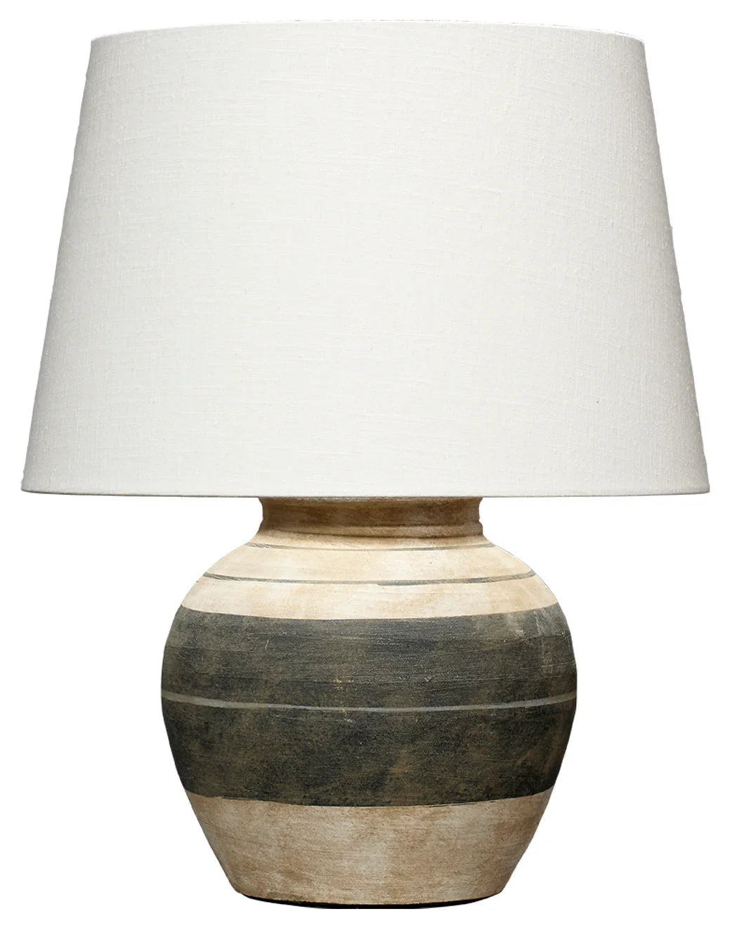 SwayLiving Bernard Ceramic Table Lamp with Linen Shade TABLE LAMPS