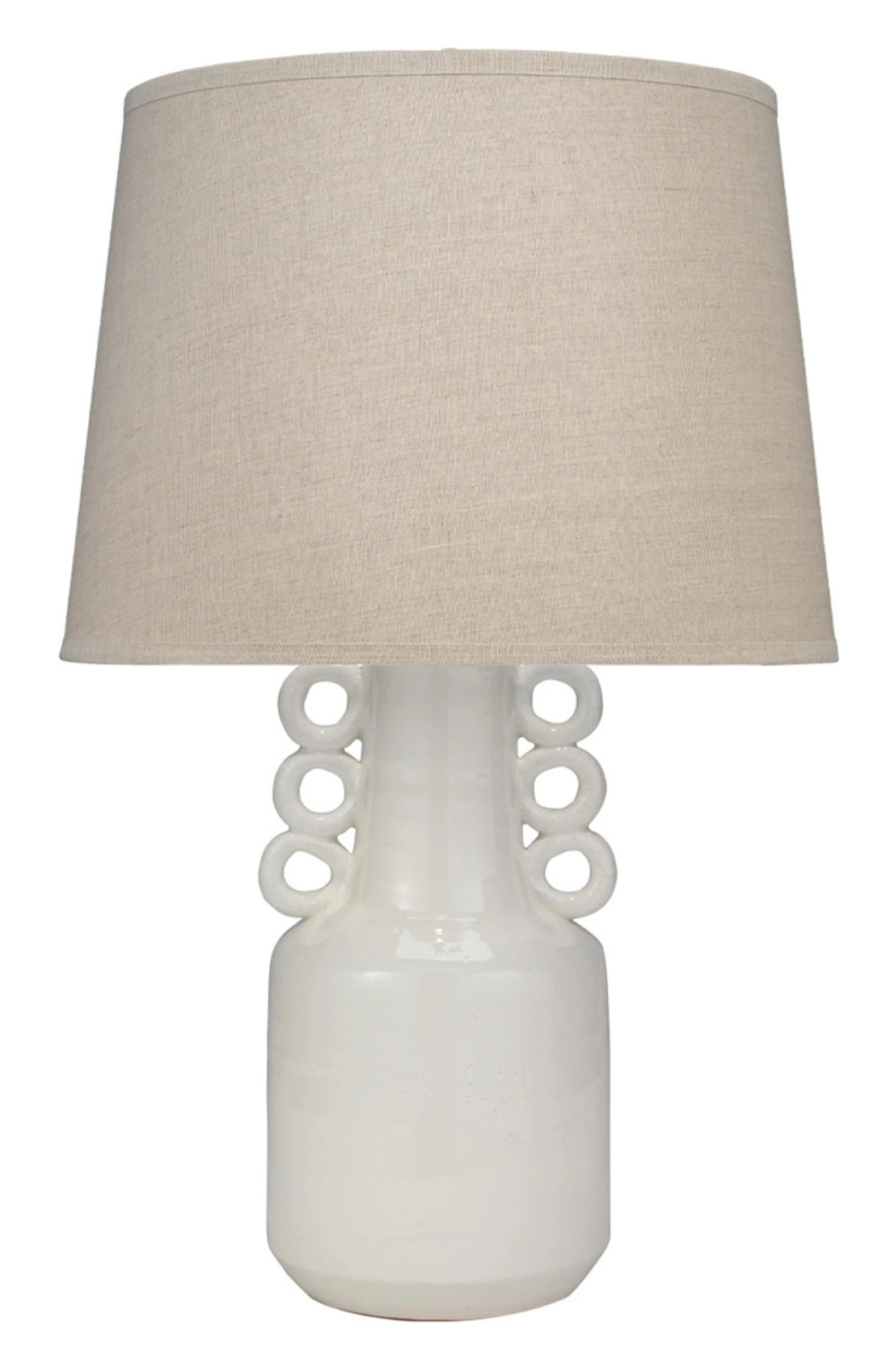 SwayLiving Circus Ceramic Table Lamp with Linen Shade TABLE LAMPS