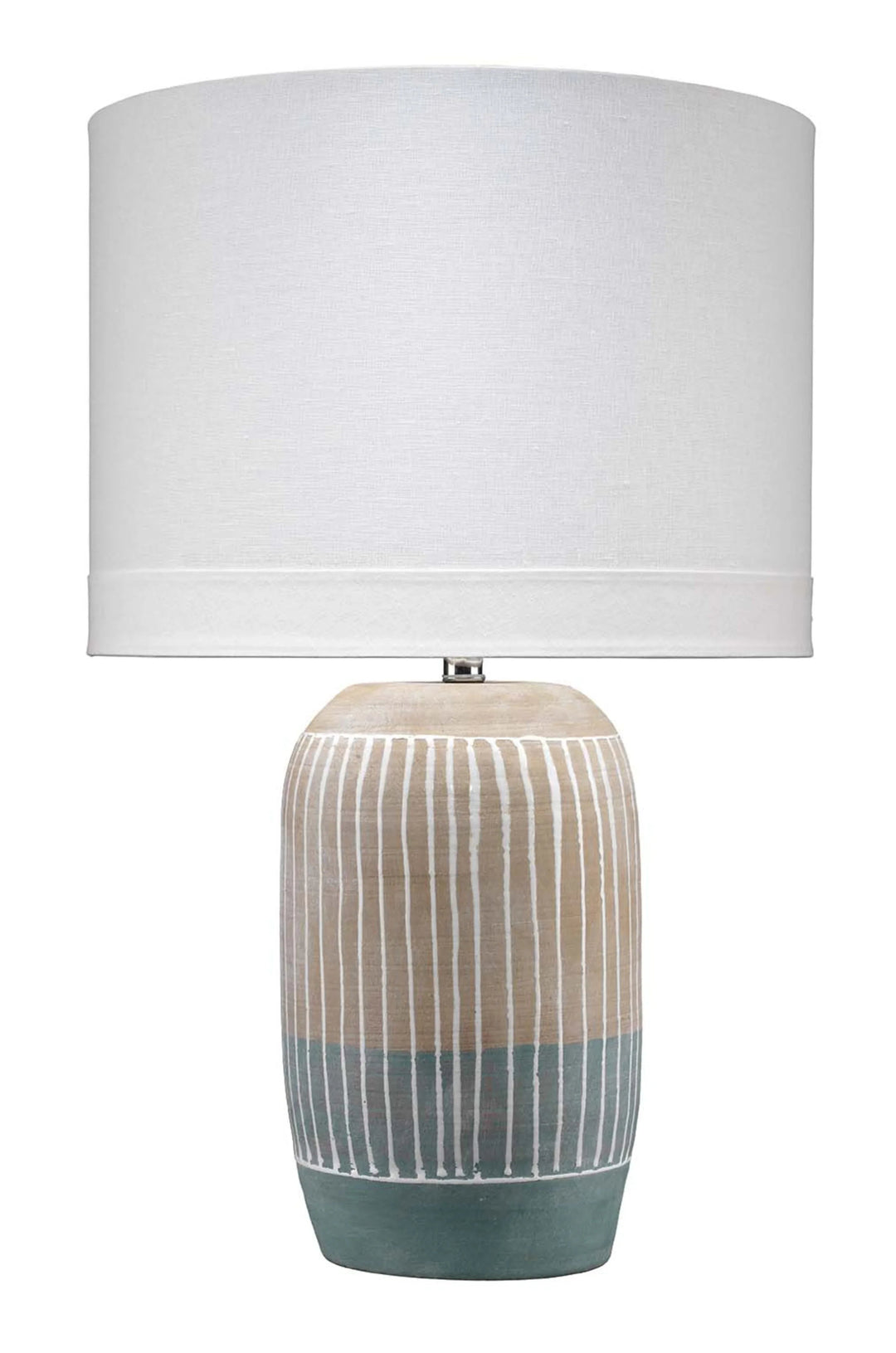 SwayLiving Flagstaff Ceramic Table Lamp with Linen Shade TABLE LAMPS