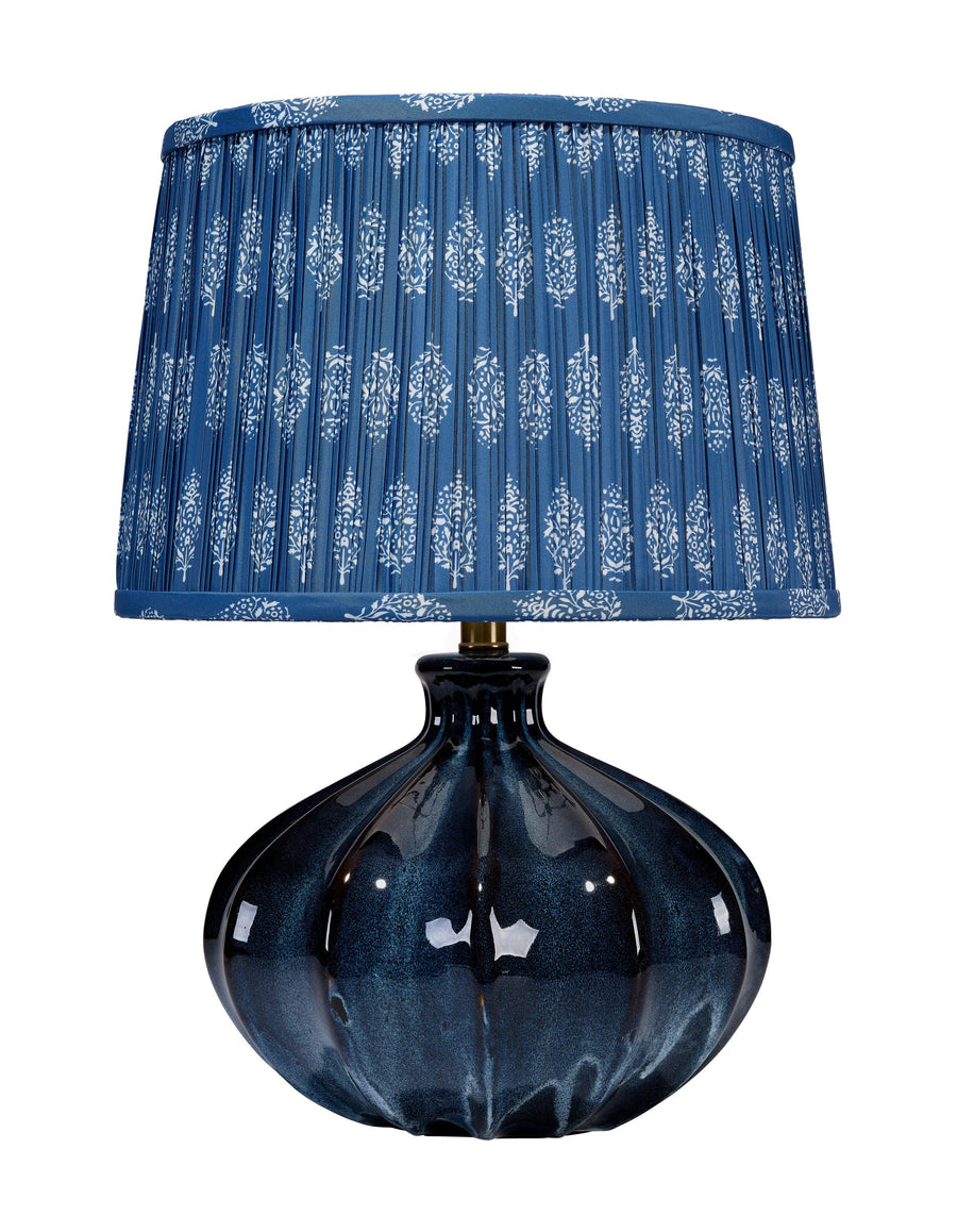 SwayLiving Hershey Ceramic Table Lamp with Cotton Shade TABLE LAMPS