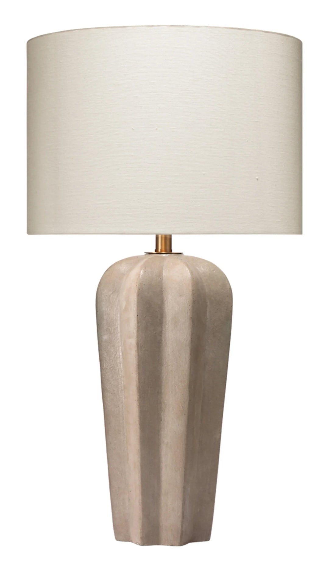 SwayLiving Regal Cement Table Lamp with Linen Shade TABLE LAMPS