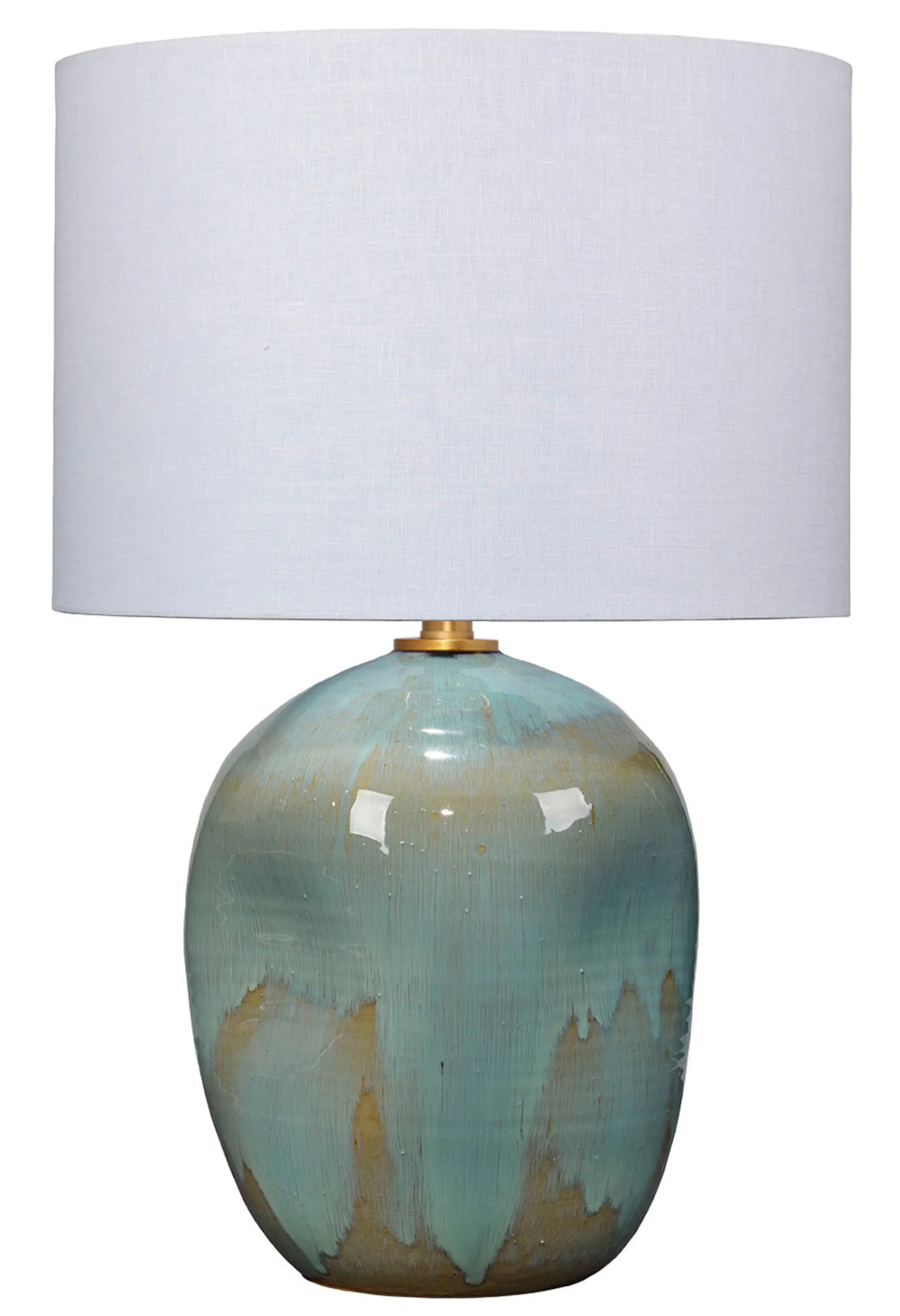 SwayLiving Salvador Ceramic Table Lamp with Linen Shade TABLE LAMPS