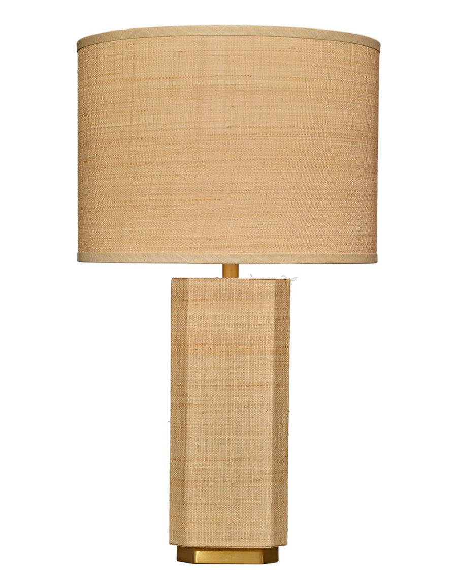 SwayLiving Utopia Raffia Table Lamp with Raffia Shade TABLE LAMPS