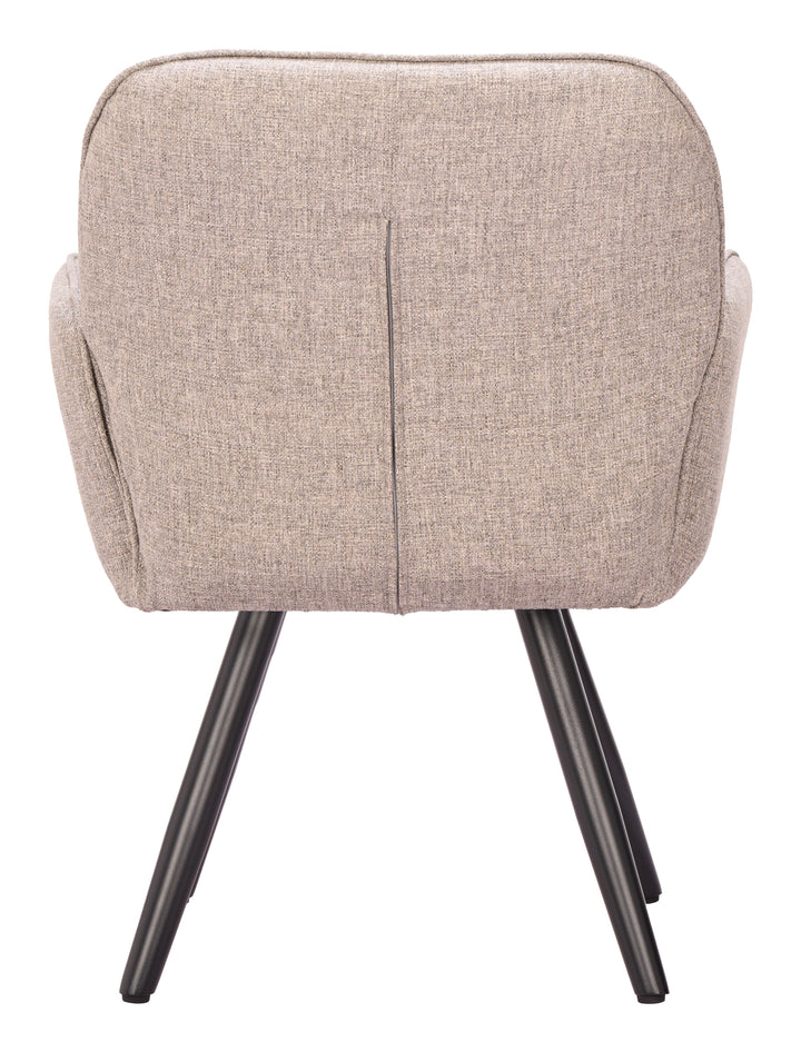 Sieve Swivel Dining Chair (Set of 2) Beige