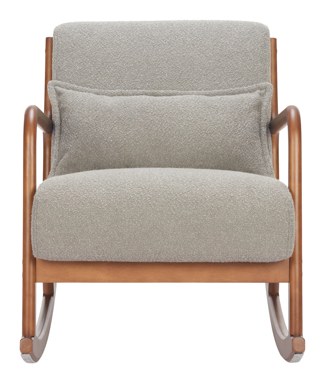 SwayLiving Hady Rocking Chair Gray ACCENT + LOUNGE CHAIRS