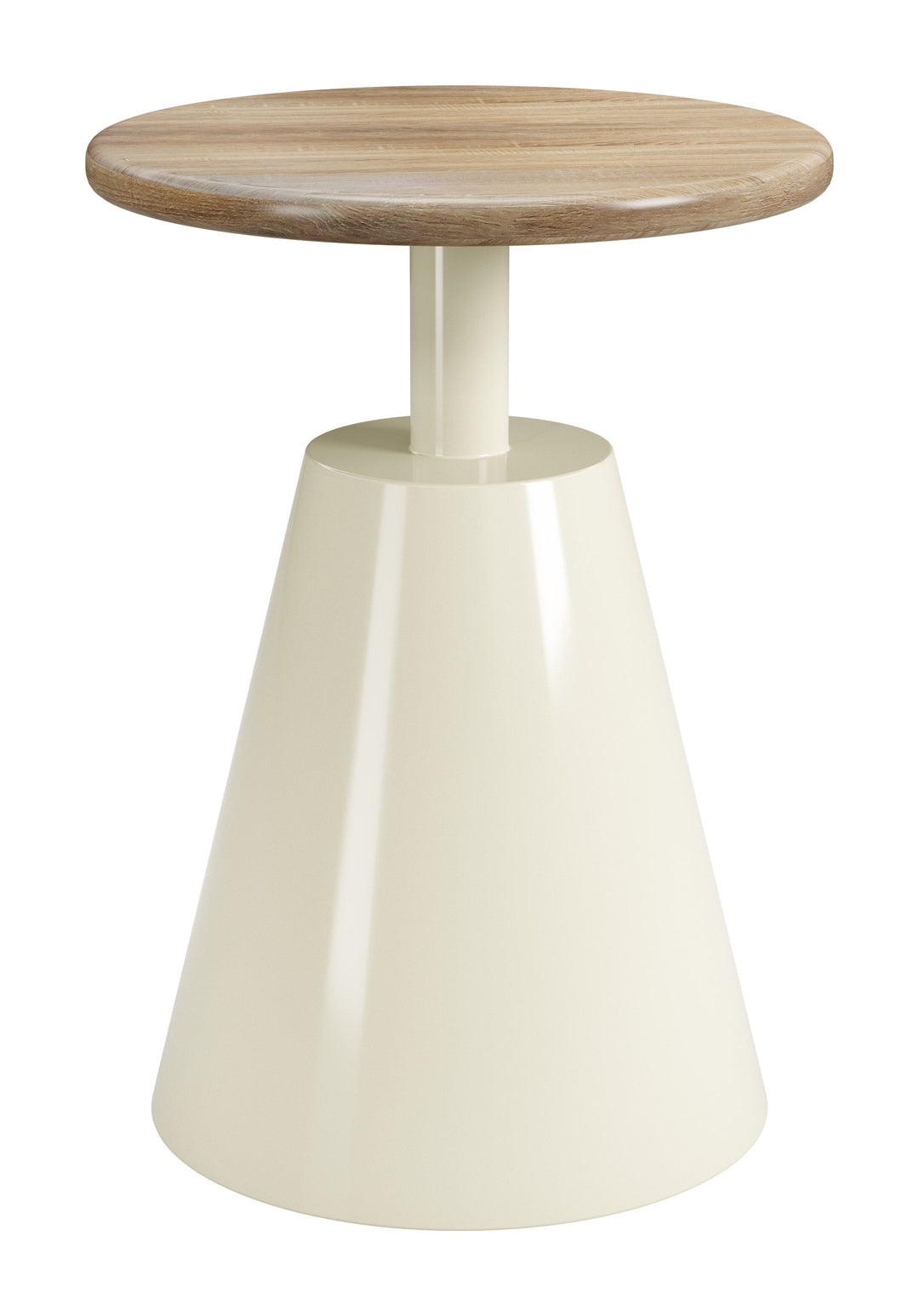 Sira Side Table Natural & Ivory