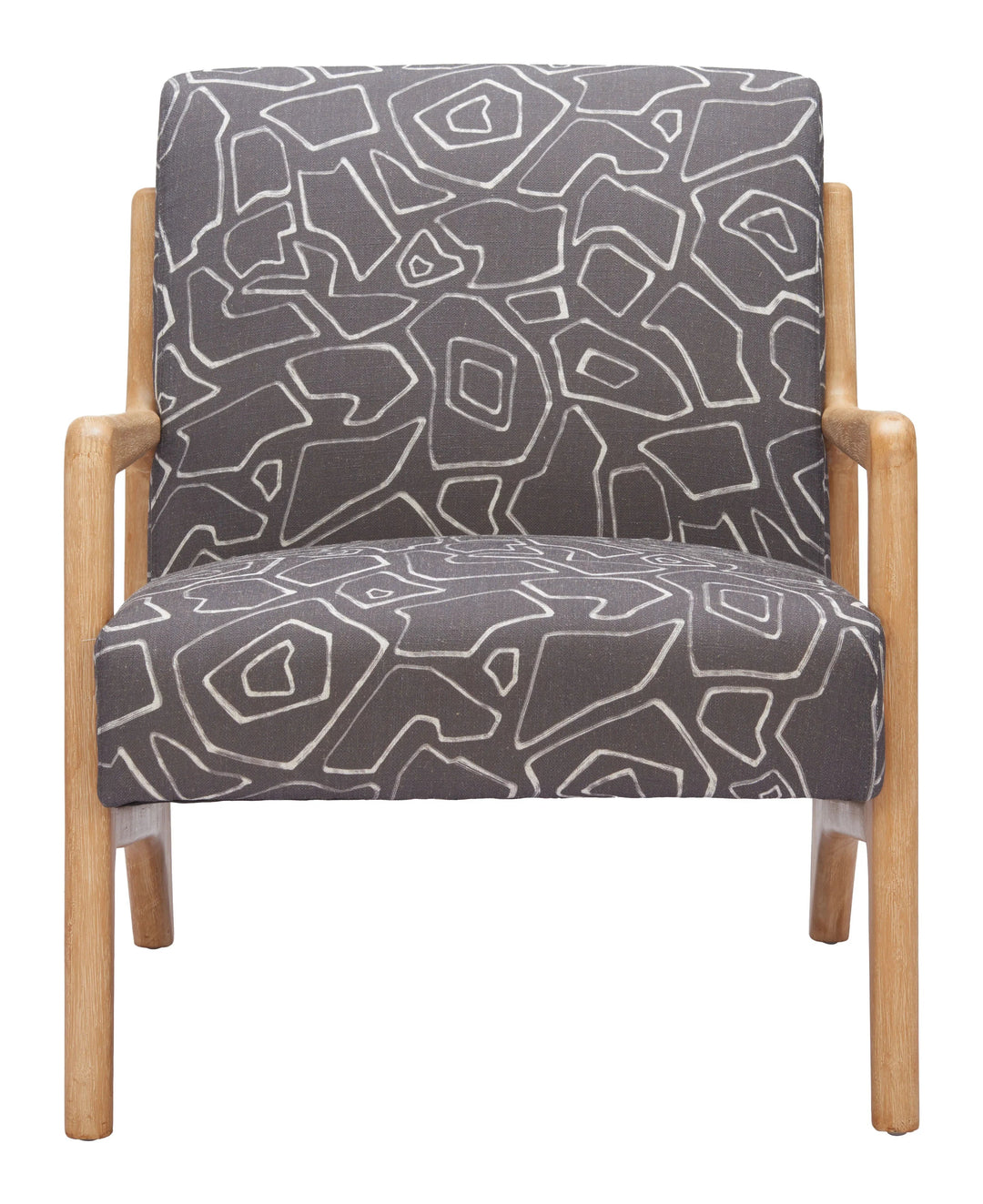 SwayLiving Runa Accent Chair Gray & Natural ACCENT + LOUNGE CHAIRS