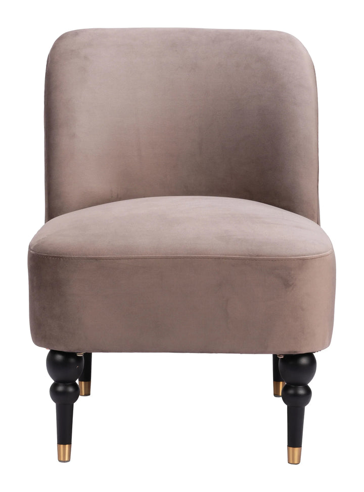 SwayLiving Bintulu Accent Chair Taupe ACCENT + LOUNGE CHAIRS