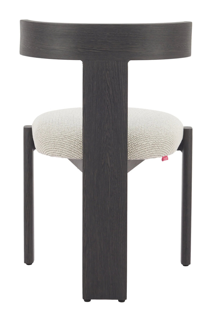 SwayLiving Tiana Dining Chair Black & Beige - Set of 2 DINING CHAIRS