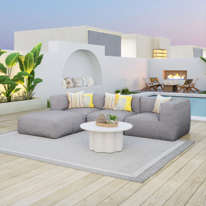 SwayLiving Palmier Coffee Table White COFFEE TABLES