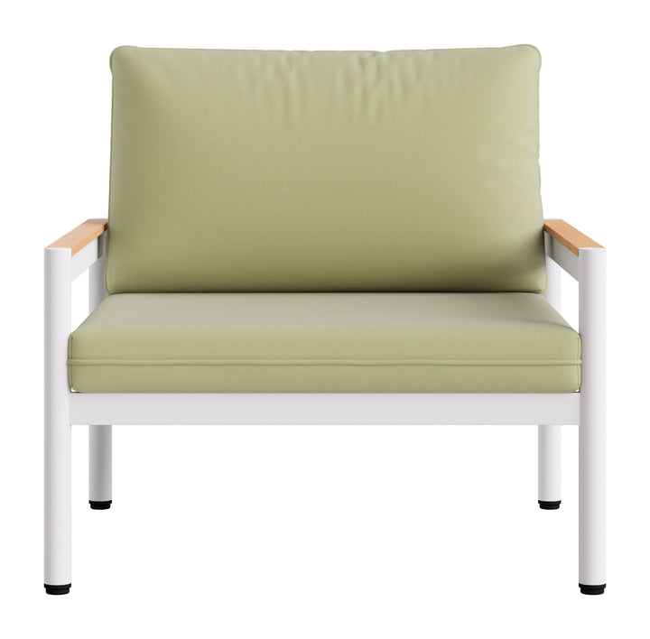 Lychee Armchair Green