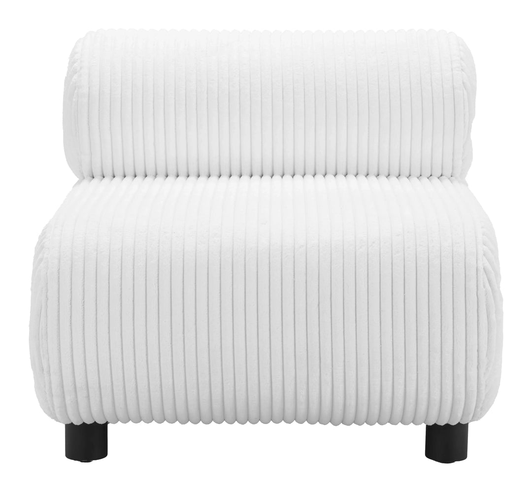 SwayLiving Rahat Accent Chair White ACCENT + LOUNGE CHAIRS