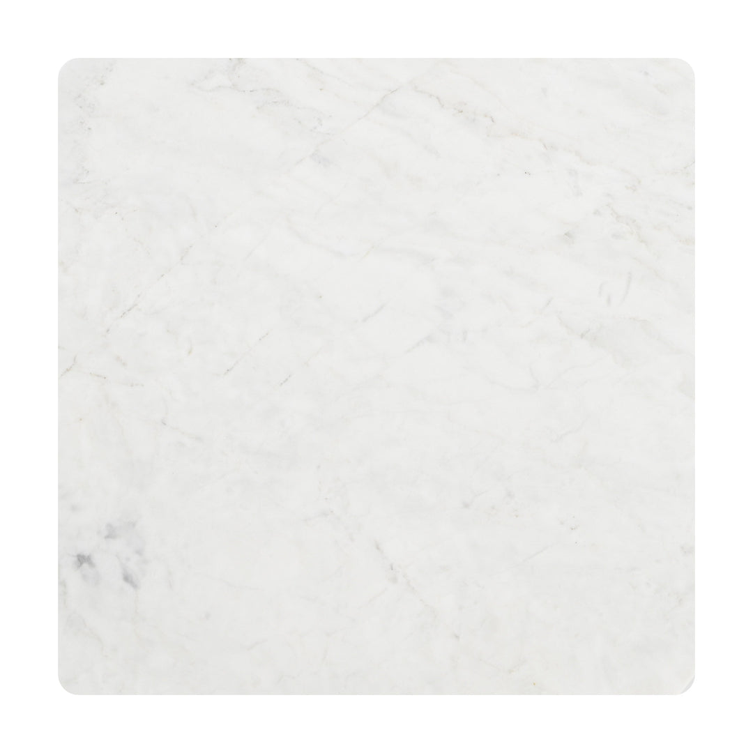 Fiora Side Table White & Black