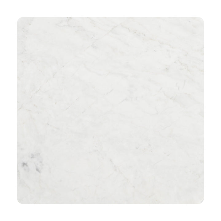 Fiora Side Table White & Black