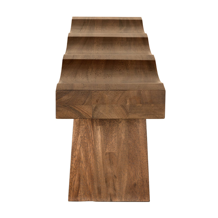Shibumi Bench, Dark Walnut