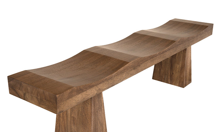 Shibumi Bench, Dark Walnut