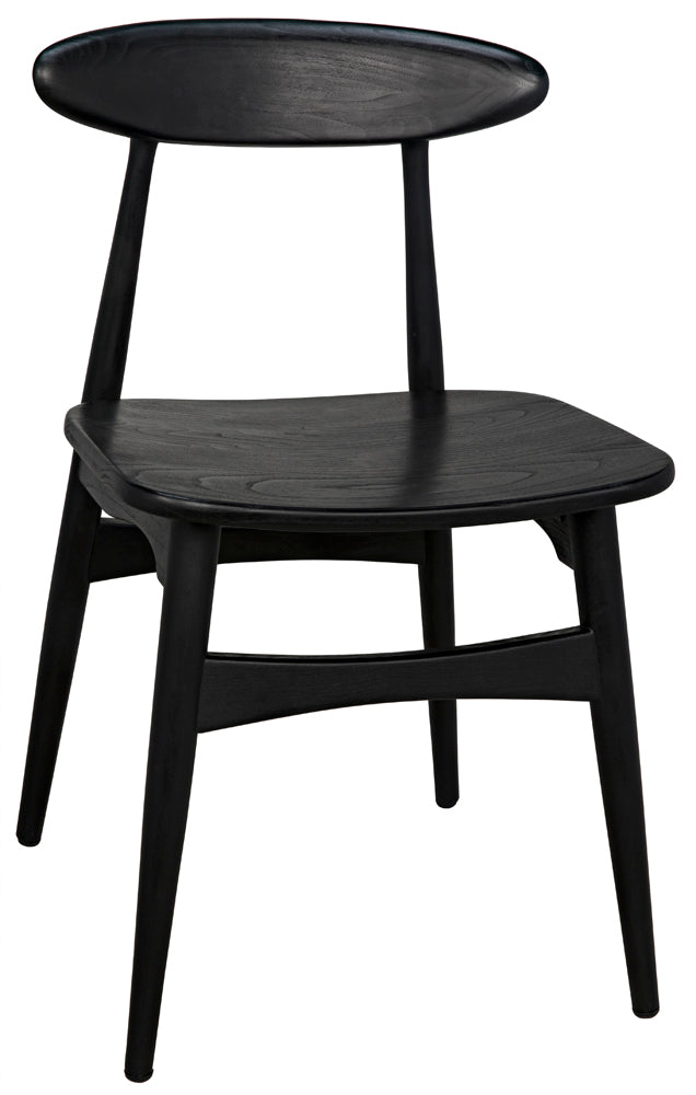 SwayLiving - Surf Chair, Charcoal Black - AE-15CHB