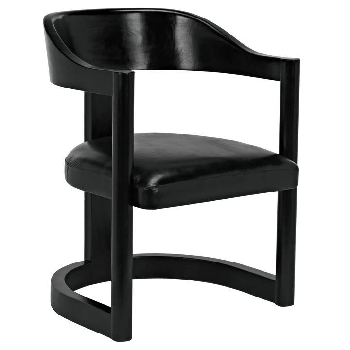 SwayLiving Mccormick Chair, Charcoal Black ACCENT + LOUNGE CHAIRS